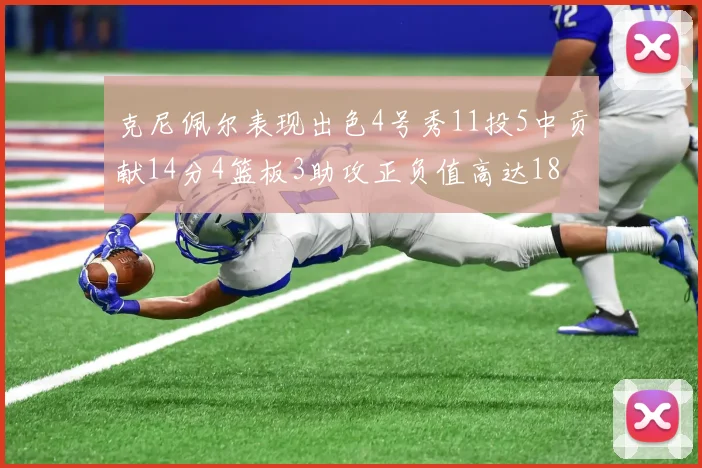 克尼佩尔表现出色4号秀11投5中贡献14分4篮板3助攻正负值高达18