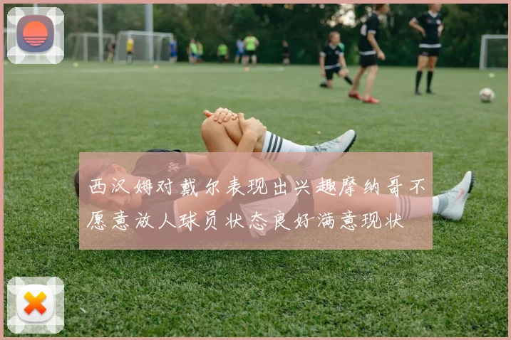 西汉姆对戴尔表现出兴趣摩纳哥不愿意放人球员状态良好满意现状